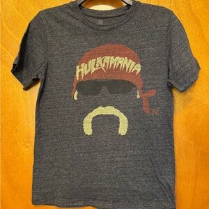Gray Hulkamania Graphic Tee—size S